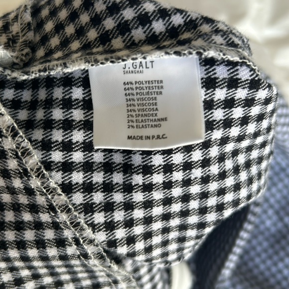 John Galt Gingham Mini Skirt - Picture 5 of 5